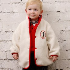 米飛兔兒童Peng Peng搖粒絨雙面穿外套