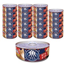 챠오 이나바 고양이 생선가득캔, 혼합맛(참치/가다랑어), 60g, 24개