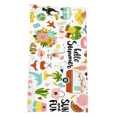 游泳浴巾 沙灘巾 大型 90 x 180 cm, 度假, 1個