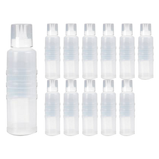 LivingFamily 可裁剪三孔醬料瓶, 700ml, 12個