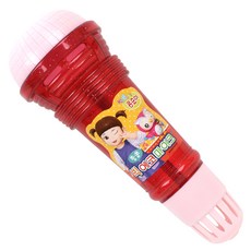 Kongsuni 唱歌回音麥克風玩具, 紅色, 1個