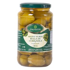 이탈카르쵸피 그린 벨라디체리뇰라 올리브절임, 1개, 580ml