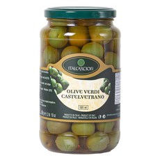 이탈카르쵸피 그린 카스텔 베트라노 올리브절임, 1개, 580ml