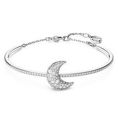 스와로브스키 여성용 루 로듐 뱅글 팔찌 M 5666175 +쇼핑백+메시지카드+품질보증서(백화점A/S)