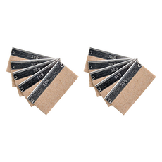 UNGER 安佳 刮刀替換刀片 4cm, 10個, 混色