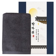 송월타월 뉴 컬러 무지 호텔 수건 150g 30수 면사 + 케이스 + 띠지 D 세트, 진회색, 10세트