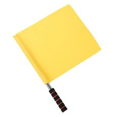 라벤티아 운동회 축구 육상 훈련 심판 깃발 옐로우, 1개