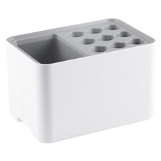 Block Mart 家用雨傘架, 白灰色, 1個