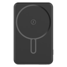 스마텍 PD 20W 초슬림 맥세이프 보조배터리 10000mAh C타입, 블랙, STPB-MP10