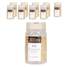 LivingFamily 三格調味罐, 300ml, 10個