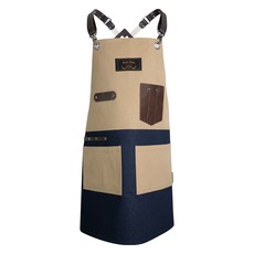 Kandeo Leather Sola 圍裙 M, 花生色, 1個