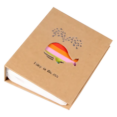 Lifetips 超音波相簿 口袋式, 50張, 1個, 鯨魚寶寶