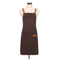 IAMPANDA 日常防水圍裙, 1個, 棕色