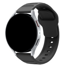 SPACE SHIELD 都市矽膠錶帶 20mm, 黑色