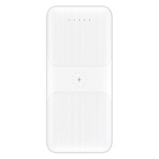 스마텍 PD 유무선 휴대용 보조배터리 20W 20000mAh 멀티단자, 화이트, STPB-WB2