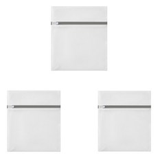 前程似錦 拉鍊洗衣袋 M, 灰色, 3個