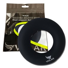 VOLAR 실리콘 악력기 기본형 고급자용 31.7kg, 블랙, 1개