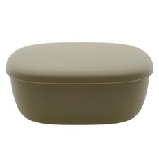 矽膠沙拉密封容器 橄欖綠, 1個