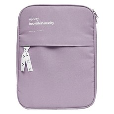 위니즈 심플 포켓 노트북 파우치 케이스 WZFLP331-L13, 라벤더, 1개