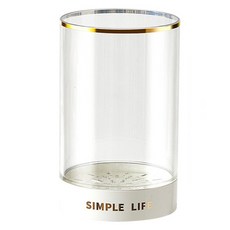 Mondspot 塑膠瀝水1格廚房餐具筒 YY57348, 透明, 1個