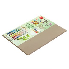 종이문화 뉴씨플레인 얇은 양면 색상지 B4 No 55 밍크색 120g, 33개