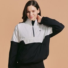 Cleveland GOLF 女款拼色加厚半開襟外套 CGWWT43952