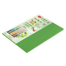 paperculture New C-Plain 薄款雙面色紙 8開 120g No 35 淺綠色, 33個