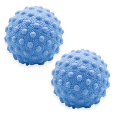 피트유 돌기 요가 지압 마사지볼, 블루, 2개