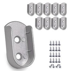 Sonjabisesang U型衣桿座 19mm 10入, 銀色