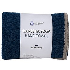 가네샤요가프랍스 더 가네샤 요가 핸드타월, OCEAN NAVY, 1개