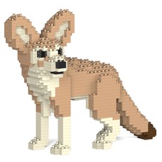 沙漠狐動物積木 M 21.2 x 50 x 38.4 cm, 1個, 混色