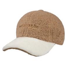 Castelbajac 女款泰迪絨圈圈紗棒球高爾夫球帽, 可可色, 1個