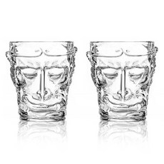 아메리칸로드 신화 원숭이 언더락 유리컵 RK2273, 2개