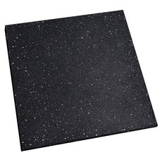 DUSK RACK 簡易家庭健身房 健身房橡膠地墊, 黑色, 1個