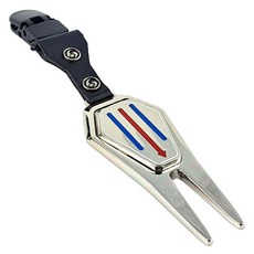 GIVOTGOLF 三線對位夾 夾式 + 球標組, 1套, 銀色(球標)