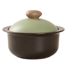 珍砂鍋 圓潤直火砂鍋 2號, 15.7cm, 1個