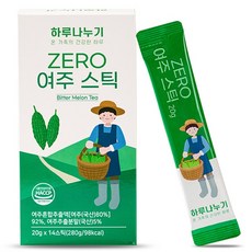 Harunanugi ZERO 韓國產液態苦瓜條, 1個, 14入, 20g