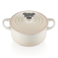 LE CREUSET 電磁爐適用小熊圓形鍋, 14cm, 蛋白酥皮, 1個