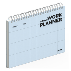 motemote 準時下班上班族3個月工作計畫本, 1個, 單一顏色