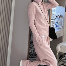 Paperments 女款舒適修身運動長袖衣褲套裝 12716