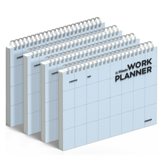 motemote 準時下班上班族3個月工作計畫本, 4個, 單一顏色