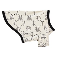 멍템 강아지 외출복 실내복 멍셔리 반팔티, 블랙, 1개