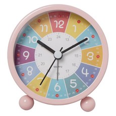 셀리빙 교육용 탁상시계, 핑크
