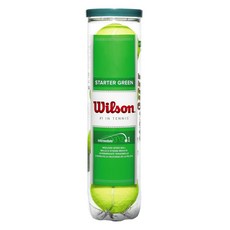 Wilson Starter Play Green WRT137400 4入, 1組, 萊姆黃色