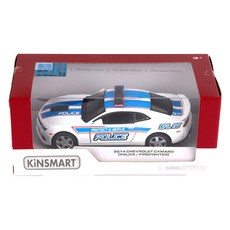 KiNSMAR 2014雪佛蘭Camaro警車 KT5383PR, 白色, 1個