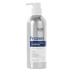 BLACK FORET Frozen止癢去屑強健頭皮洗髮精, 1瓶, 500ml