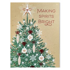 Hallmark 聖誕卡 2入組 XPX1108, 1套, 混色