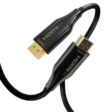 YUNCINE 螢幕 HDMI AOC 2.1 8K HDR 光纖線纜, YUN8K-HDMI-AOC-100, 1個