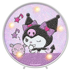 DIY 보석십자수 무드등 만들기 BSM-002N, 혼합색상, 1개