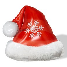 聖誕帽2氣球, 5個, 單色